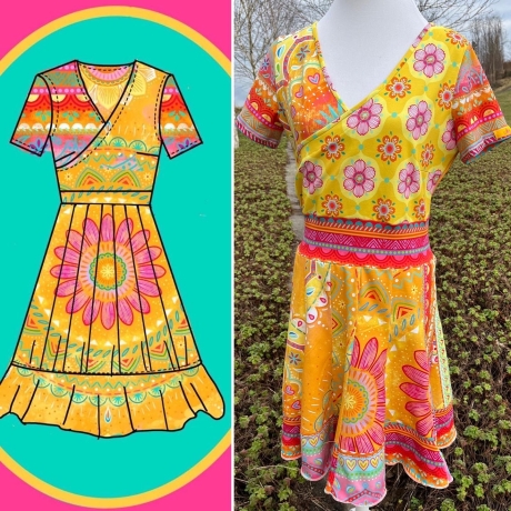 Schnittmuster Kleid Waterlily 