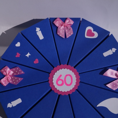 74 Geldgeschenk zum 60. Geburtstag ,Geburtstagsgeschenk