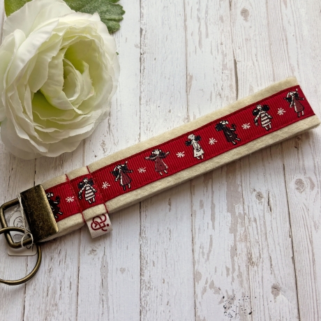 Abverkauf Schlüsselband Engel oder Geschenke ca 2,5 x 15 cm