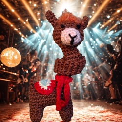 flauschiges Taschenalpaka Ricardo