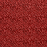 Baumwolle Leo koralle burgundy Leopardenmuster Leoni