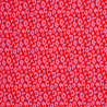 Taschenstoff Leo rot rosa Colorful wasserabweisend