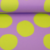 Taschenstoff Punkte flieder limette Colorful wasserabweisend