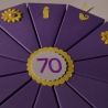 Geldgeschenkverpackung zum 60 .Geburtstag ,Geburtstagsgeschenk