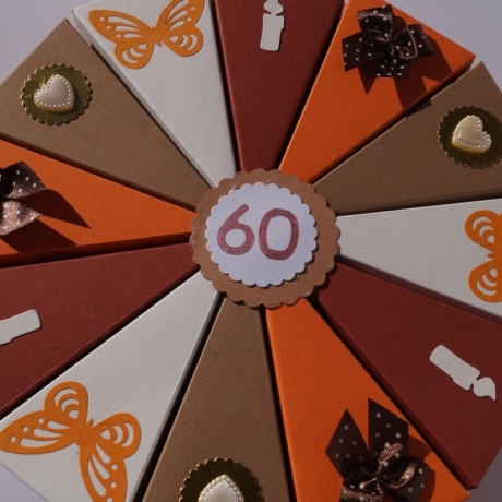 Geldgeschenk zum 60.Geburtstag, Geburtstagsgeschenk