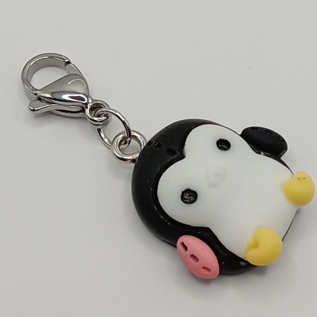 Pinguin Clip Anhänger Bettelarmband Kinder
