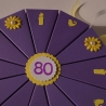 Geldgeschenk, Geldgeschenkverpackung zum 80.Geburtstag