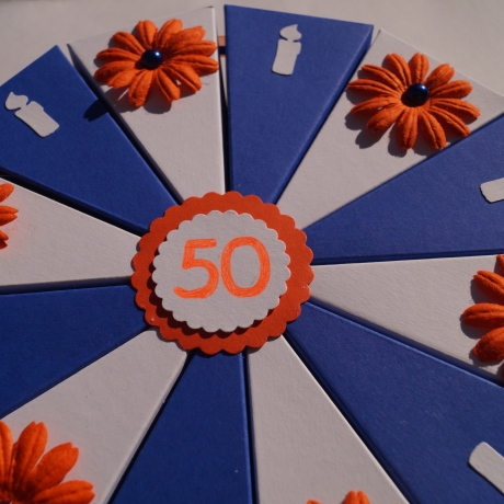 Geldgeschenk zum 50. Geburtstag , Geld verschenken