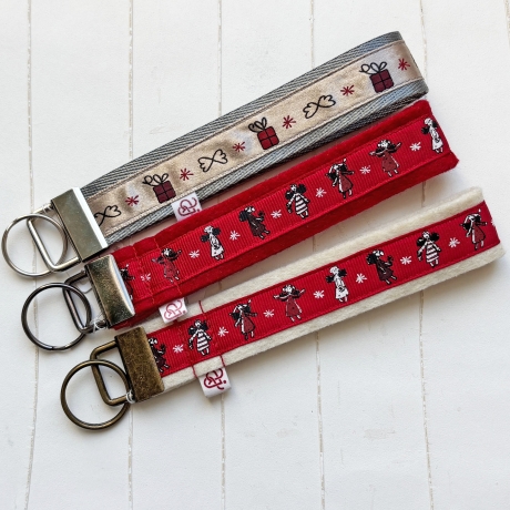 Abverkauf Schlüsselband Engel oder Geschenke ca 2,5 x 15 cm
