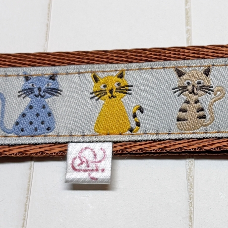 Schlüsselband Hunde Katzen oder Pfoten ca 2,5 x 15 cm