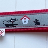 Schlüsselband Hunde Katzen oder Pfoten ca 2,5 x 15 cm