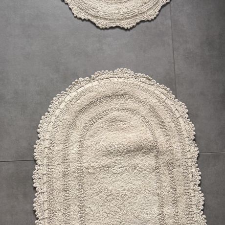 Badematte Bad Teppich Boho Style 2er Set