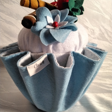 COOL!!! Türstopper Muffin ca.1,5kg hellblau