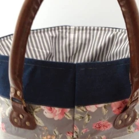 Upcycling Jeans Wäschekorb