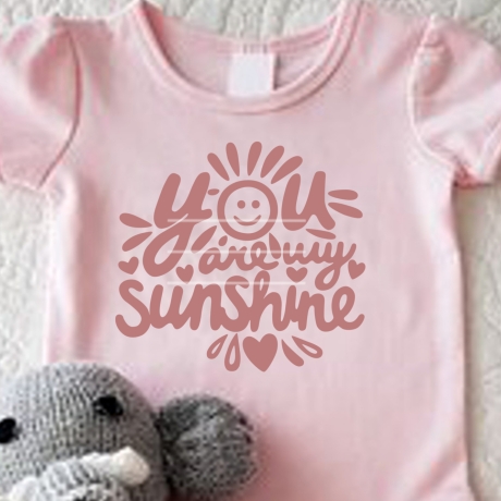 You are my Sunshine Plotterdatei SVG DXF FCM