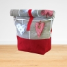 Lunchbag/Brotbeutel/wet bag/Brötchentüte/Kulturbeutel/
