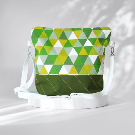 Damen Umhängetasche/Schultertasche/Handtasche/grüne Tasche