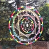 Traumfänger & Perlen Wandschmuck Wohndeko Dreamcatcher (2 in 1)