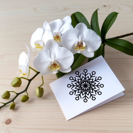 Plotterdatei Schneeflocke PNG SVG DXF R12/R14