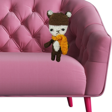 Amigurumi Eichhörnchen Emily - Häkelanleitung DE/EN