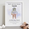 personalisiertes Geldgeschenk zur Jugendweihe - Motiv Astronaut