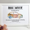 personalisiertes Geldgeschenk zum Geburtstag - Motiv Auto