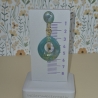Handgefertigte Polymer Clay Ohrringe – Edle Apatit-Optik