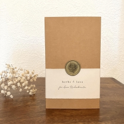 Geschenkbox herbs & love Kräuterschilder Mitbringsel