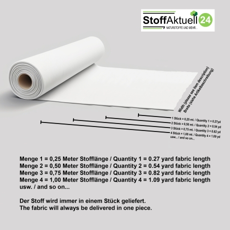 Stoff 100% Baumwolle 2 mm Zefir Karo weiß hellgrau kariert