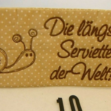 Längste Serviette  Klorollenverstecker WC-Papier Verstecker