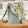 Damen Umhängetasche/Schultertasche/Messengerbags/grün/Tiger