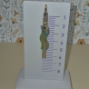 Handgefertigte Wellen-Ohrringe in Apatit-Optik – Polymer Clay