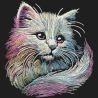 NEU Stickdatei Katze Kätzchen Kitten Lilo 