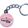 Liebesspruch Schlüsselanhänger 25 mm Kette