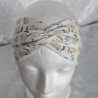 Handgefertigtes Jersey-Stirnband ''Blumenfreude
