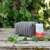Kulturbeutel | Boxy Bag Anthrazit | Gesteppt |  Kosmetik