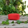 Kulturbeutel Boxy Rot | Cord | Kosmetiktasche handgemacht