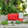 Kulturbeutel Boxy Rot | Cord | Kosmetiktasche handgemacht