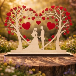 ❤️ Romantische Holzdeko für besondere Momente