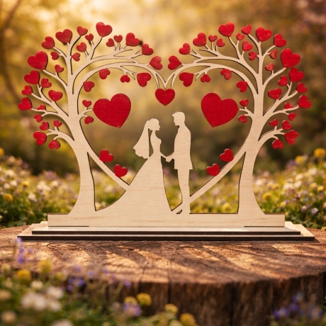 ❤️ Romantische Holzdeko für besondere Momente