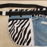 Schürze Wiesn Hüfttasche Bauchtasche Gartenschürze Upcycling