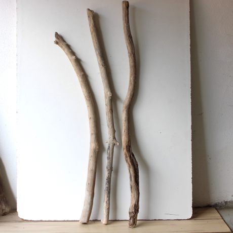 Treibholz Schwemmholz Driftwood 3 XXL  Äste   109-125 cm 