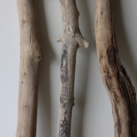 Treibholz Schwemmholz Driftwood 3 XXL  Äste   109-125 cm 