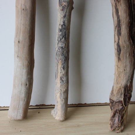 Treibholz Schwemmholz Driftwood 3 XXL  Äste   109-125 cm 