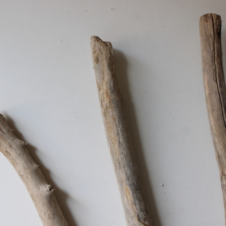 Treibholz Schwemmholz Driftwood 3 XXL  Äste   109-125 cm 
