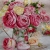 Pink Roses vintage - 5 Servietten - Maki