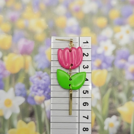 Vorfreude auf den Frühling - Ohrring Modell Floral Glow 2