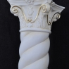 Schöne, hohe, gedrehte griechische Säule. 100 cm.