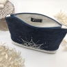 handbestickte Kosmetiktasche Mandala 