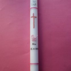 1029 Taufkerze Mia